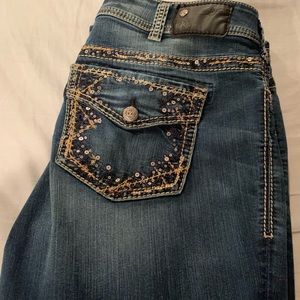Silver Aiko Bootcut jeans